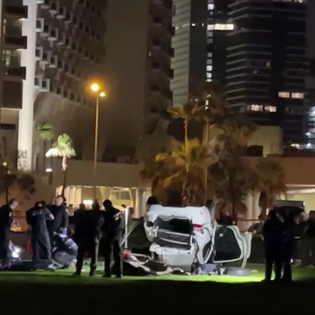 Кола се взриви в Тел Авив: Един човек е загинал, а още няколко туристи са били ранени