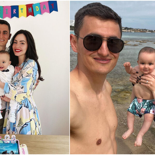 Мис България Вселена с рожден ден и първо къпане на сина в морето
