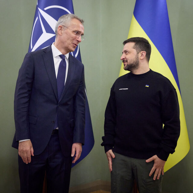 Йенс Столтенберг: Бъдещето на Украйна е в НАТО