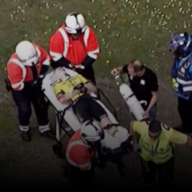 Касапница: Шестима колоездачи са в болница след жестоко падане (ВИДЕО)