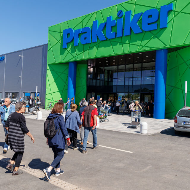 Praktiker отвори трети хипермаркет в София, част от мегапроект в Красно село