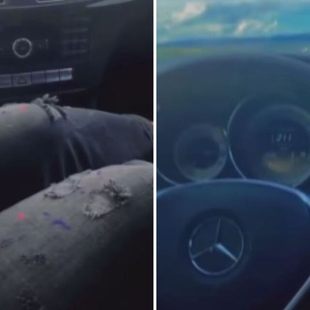  С над 200 км/ч по магистралата… и с крайници върху скоростния лост (ВИДЕО) 