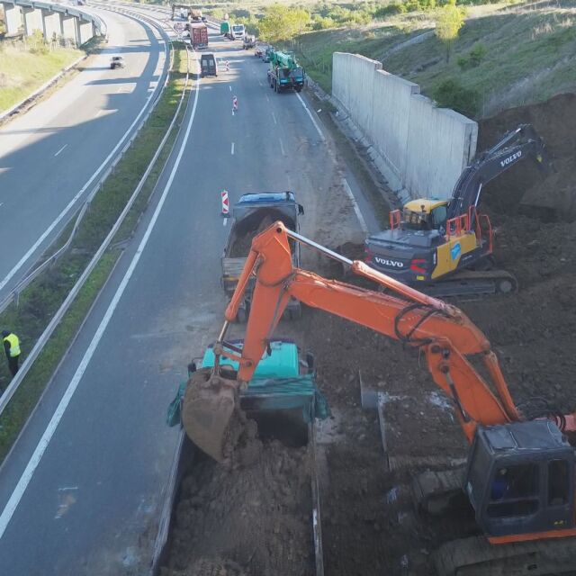  Кога ще бъде отворена правата от Автомагистрала „ Струма “, на която се срути стена? 