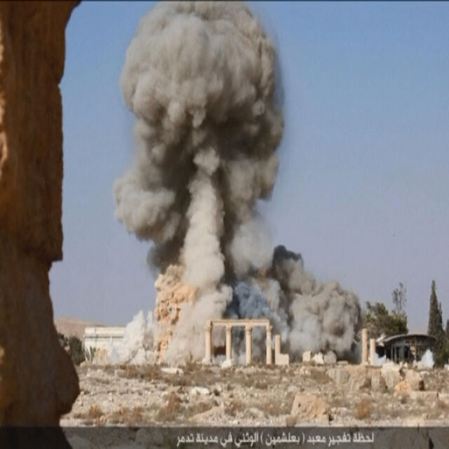 ООН потвърди унищожаването на още един храм в Палмира