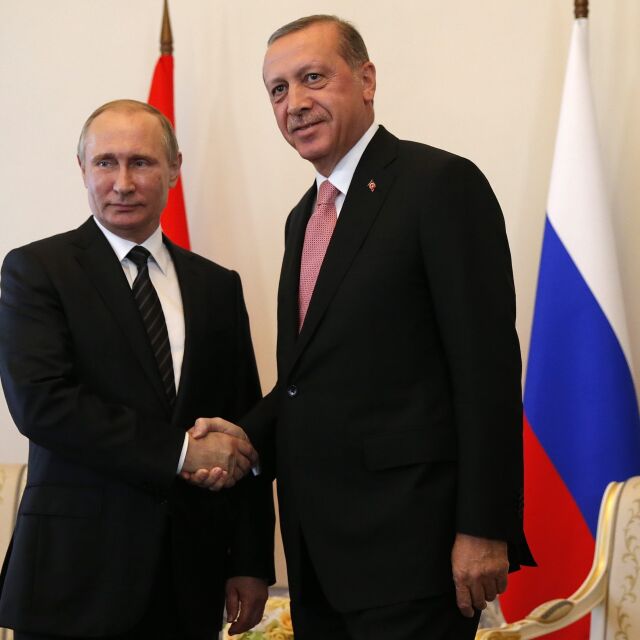 Владимир Путин и Реджеп Тайип Ердоган с историческа среща в Санкт Петербург