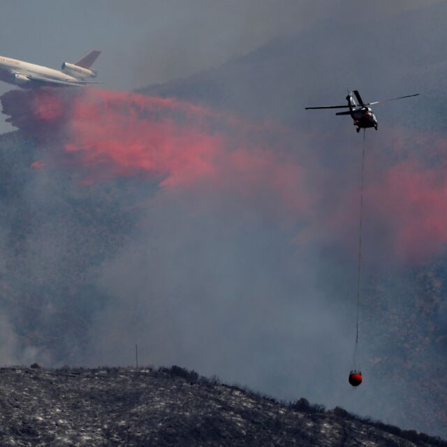 В Калифорния обявиха извънредно положение заради нов горски пожар