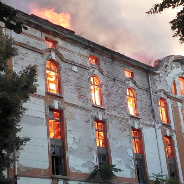 Пловдив: Пожар гори в тютюневите складове, три сгради са засегнати (СНИМКИ)