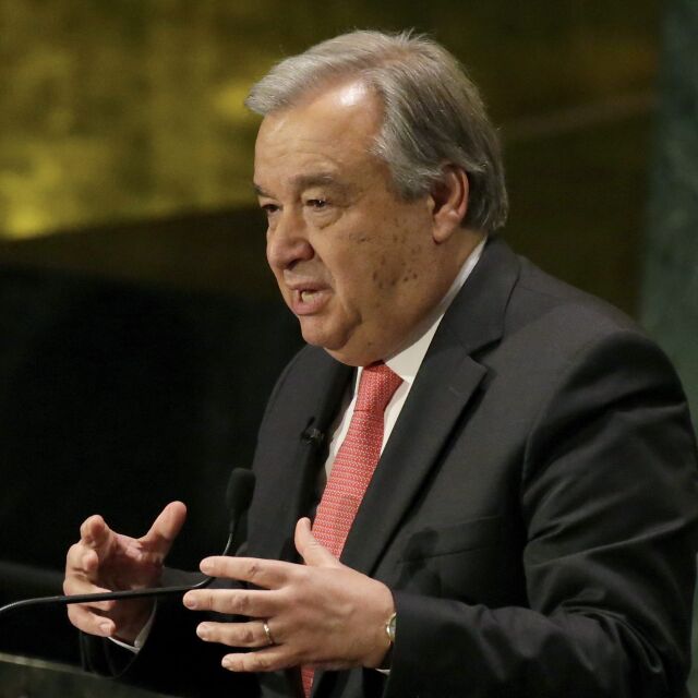 Генералният секретар на ООН призова за примирие за православния Великден
