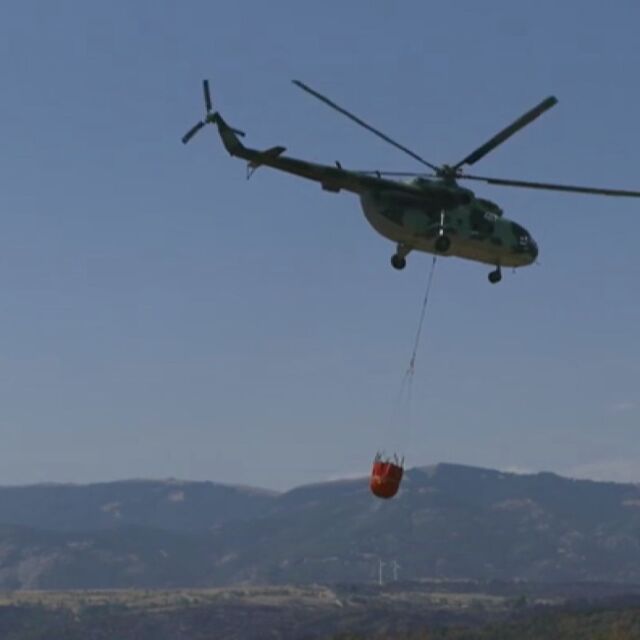 Военен хеликоптер се разби край Летище Пловдив