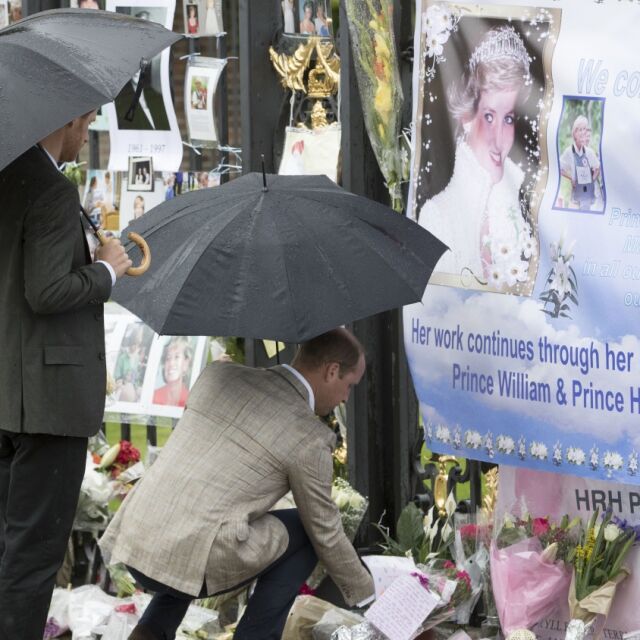 Синовете на принцеса Даяна почетоха паметта ѝ