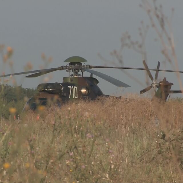 Разследват причините за новия инцидент с военен хеликоптер