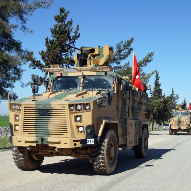 Турция предприе офанзива срещу силите на Асад в Идлиб