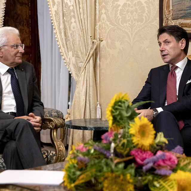 Италианският президент прие оставката на Джузепе Конте 