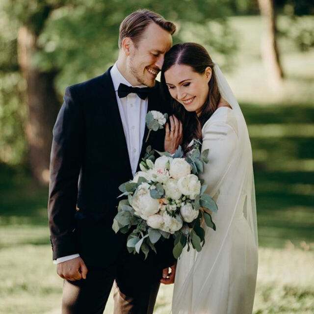 Финландската премиерка Сана Марин се омъжи за дългогодишния си партньор