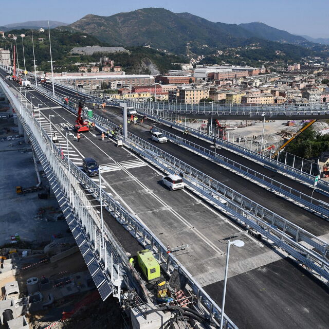 2 години след трагедията: В Генуа откриват новия си мост