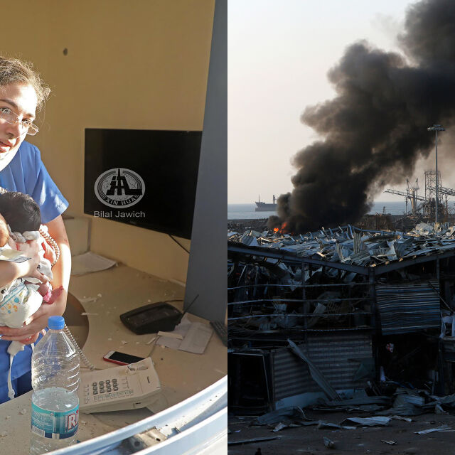 Смела медицинска сестра спаси три новородени бебета от взрива в Бейрут