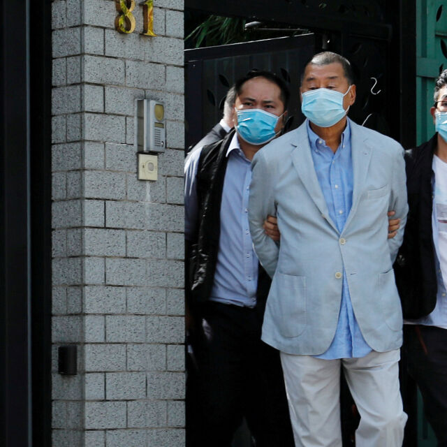 Арестуваха медийния магнат Джими Лай по закона за националната сигурност в Хонконг