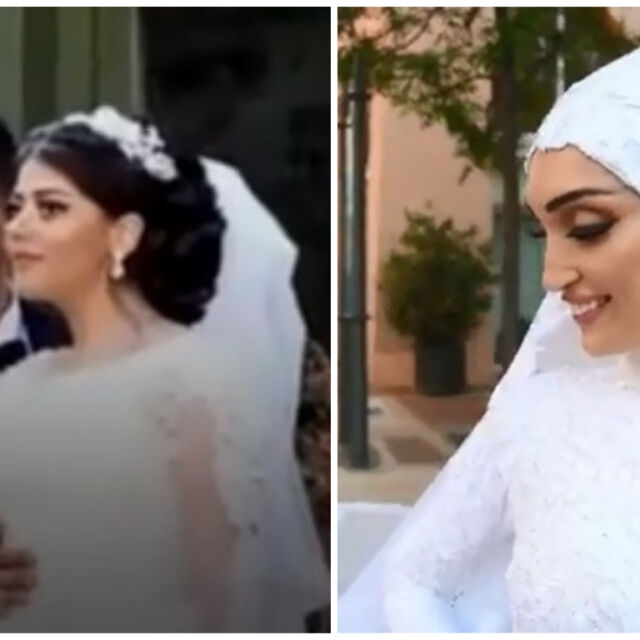 Двете сватбени фотосесии, които бяха пометени от взрива в Бейрут