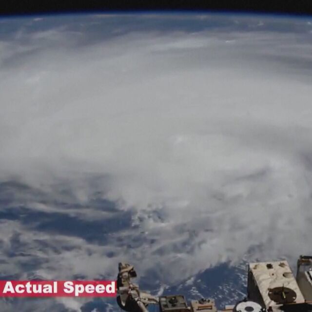 НАСА разпространи снимки на бурята "Лаура" от Космоса