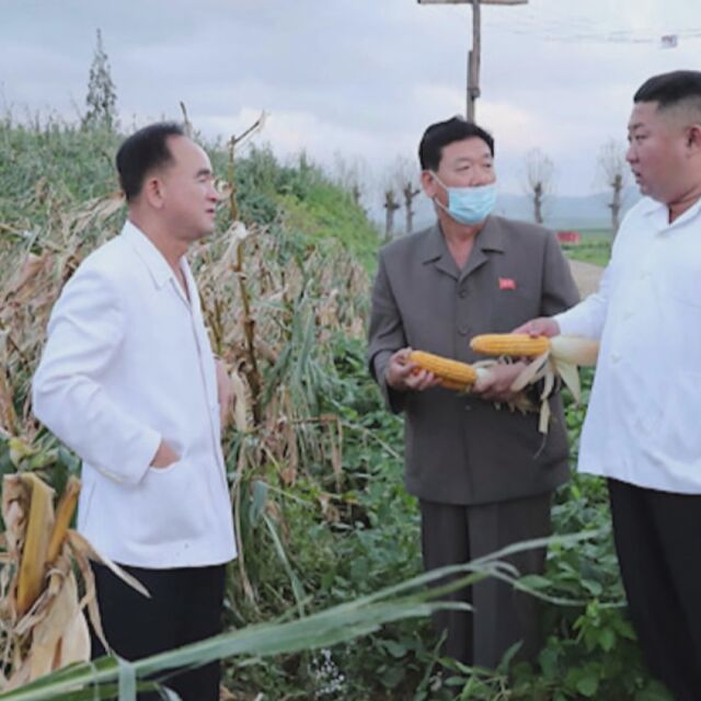 Ким Чен-ун доволен - тайфунът "Бави" не е нанесъл големи щети