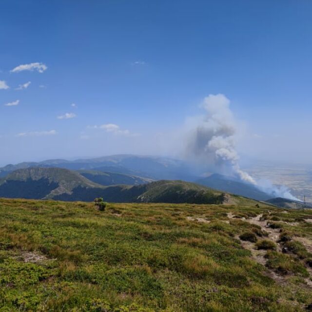 Пожари бушуват в Централен Балкан (ОБЗОР)