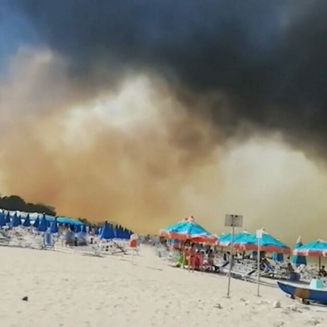 Пожарите в Турция и Италия: Евакуация на курорти в Адриатика и на квартал на Бордум