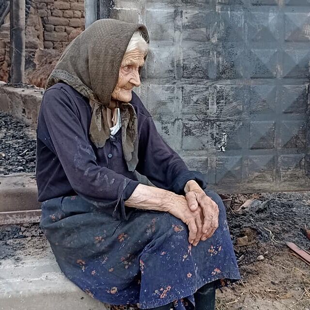 90-годишна жена остана без дом, след като огънят в Старосел го изпепели