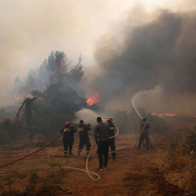Половин милиард евро дава Гърция на пострадалите от пожарите
