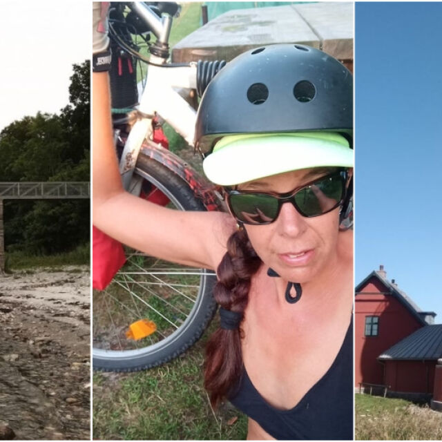 Пътеводна светлина: Българка навъртя 2613 км с велосипед в Дания, за да снима над 100 морски фара