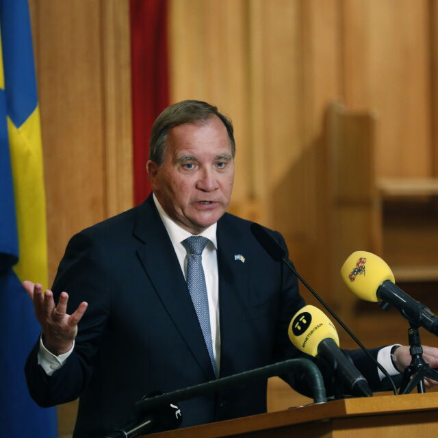 Премиерът на Швеция ще подаде оставка през ноември