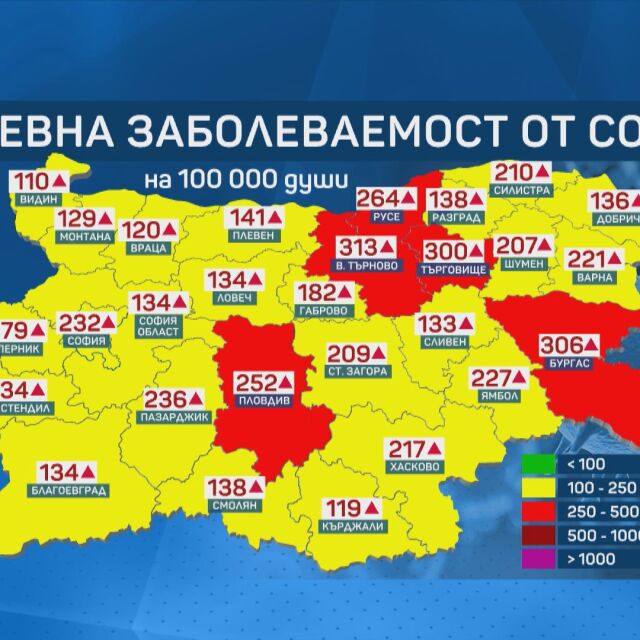 В червена зона: Бургас без нови мерки, но с по-строг контрол заради COVID ръста (ОБЗОР)