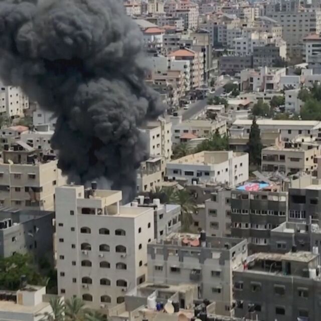 Напрежение: Втори ден на въздушни удари между Израел и палестински бойци