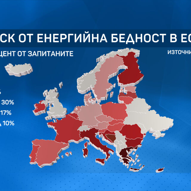 Енергийна бедност: България е сред най-засегнатите в ЕС