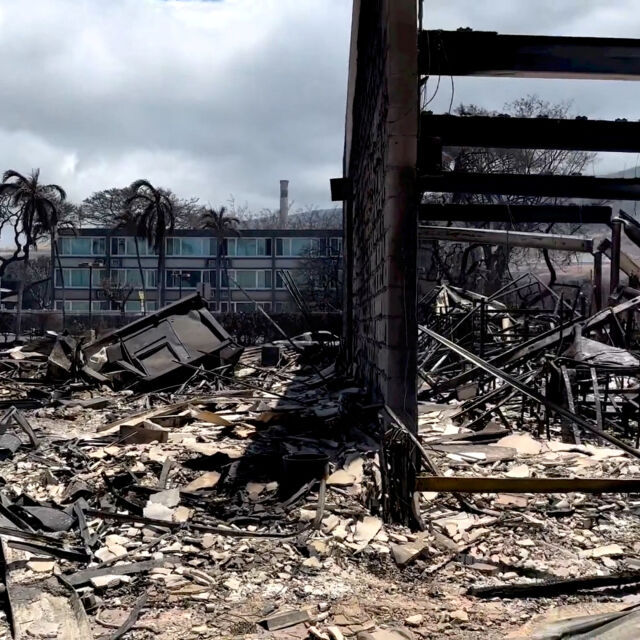 Огненият ад: Хиляда изгорели сгради на Хаваите, стотици хора са изчезнали