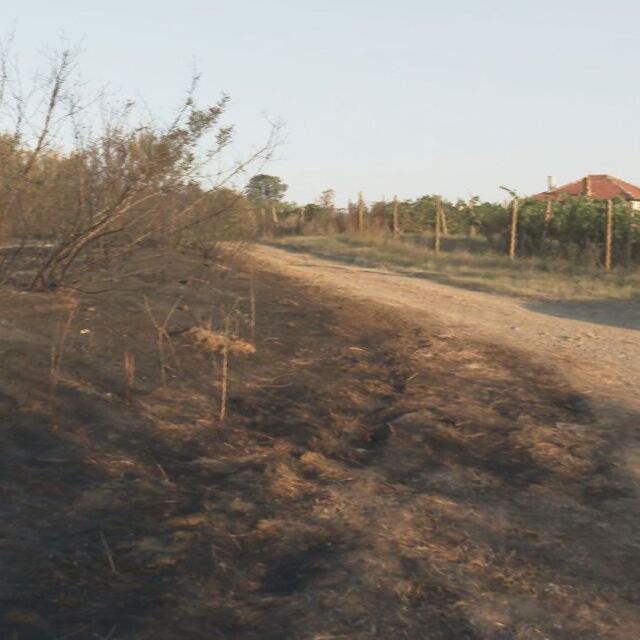 Големите пожари в Югоизточна България: Бургаско село попадна в огнен капан