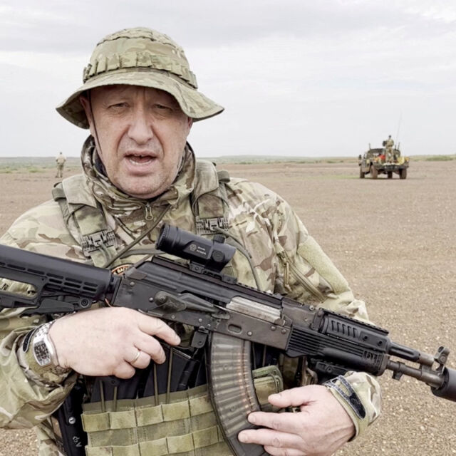 Украински представител за Пригожин: Един терорист по-малко е добре за нас
