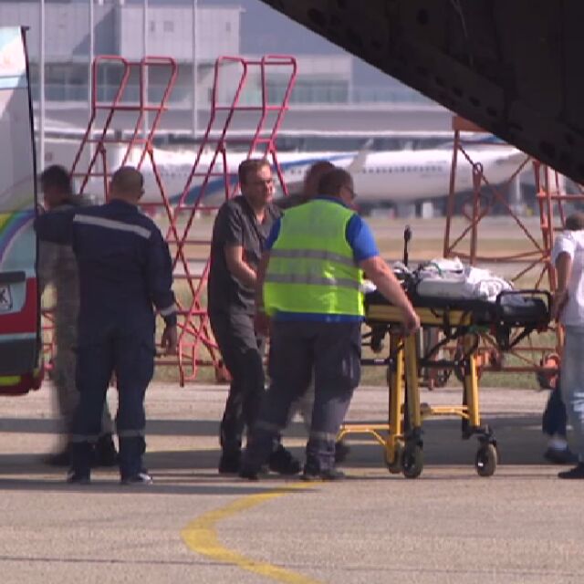  „ Спартан “ транспортира потърпевшото дете на плажа в Созопол до „ Пирогов “ 