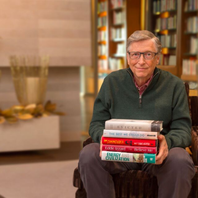 5-те любими книги на Бил Гейтс от 2017