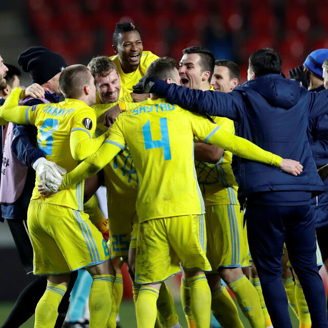 Мъри и "Астана" с подвиг в Прага. Казахстанците са на 1/16-финал в Лига Европа! (ВИДЕО)