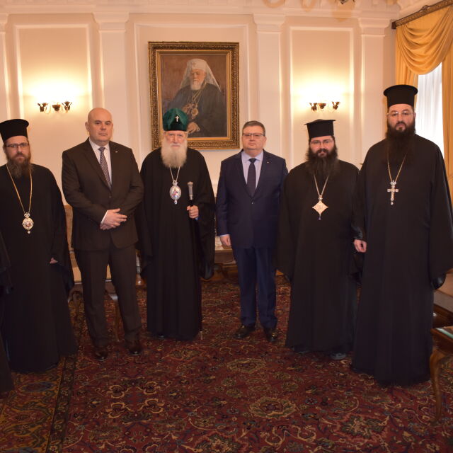 Цацаров, Гешев и Неофит обсъдиха „съвместни действия в подкрепа на православната вяра”