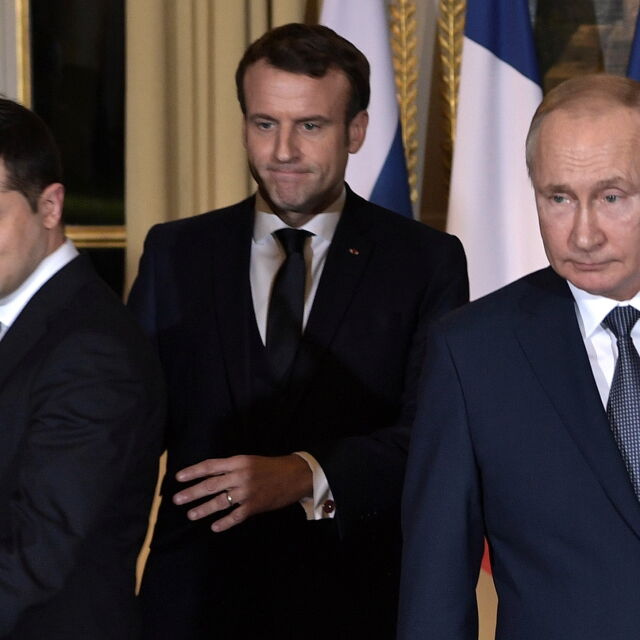 Започна първата официална среща между Путин и Зеленски в Париж