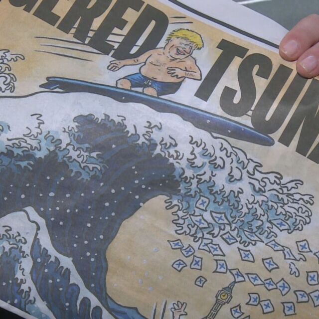 Вестниците на Острова след победата на Джонсън: Консерваторите предизвикаха цунами