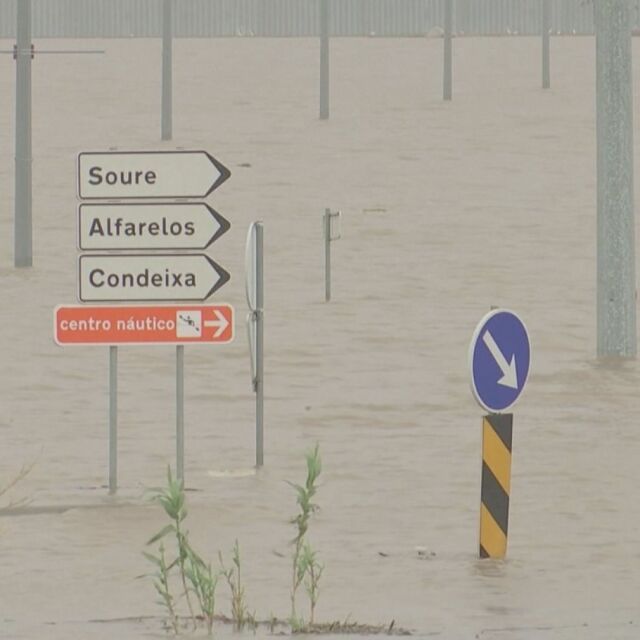 Бурята „Фабиан" предизвика наводнения в Португалия, Испания и Южна Франция