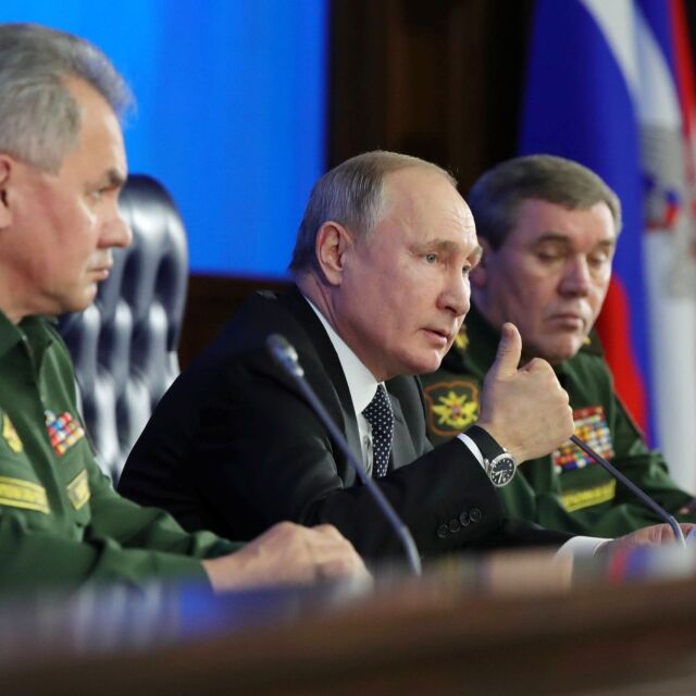 Владимир Путин: Русия ще продължи да укрепва ядрените си сили