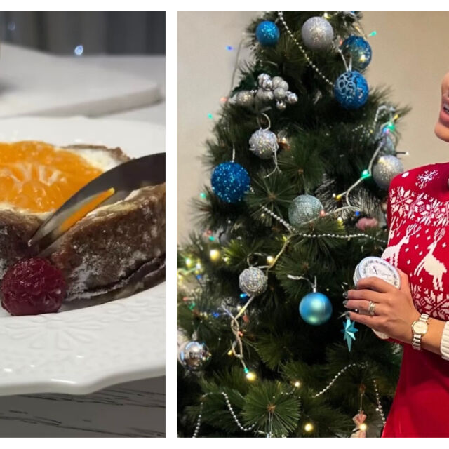Мария от "40 седмици" и нейният десерт "Вълшебна Коледа"