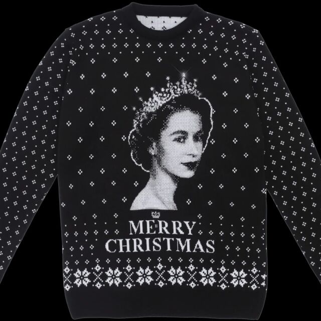 Тази Коледа ще носим пуловери с лика на кралица Елизабет II
