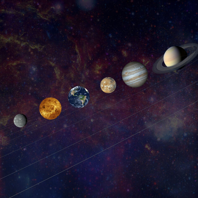 Кога можем да видим в небето всички планети от Слънчевата система?