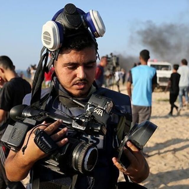Оператор на Анадолската агенция е убит, докато снима репортаж в Газа