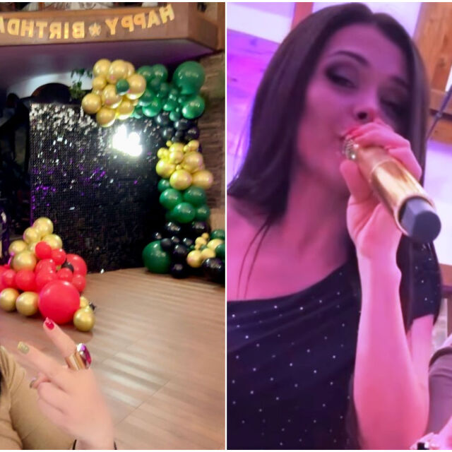 Софи Маринова отпразнува рождения си ден в компанията на Преслава и други певци (СНИМКИ и ВИДЕО)