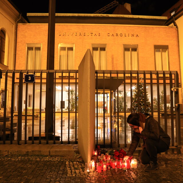 След масовата стрелба в Прага: Ден на национален траур в Чехия в събота